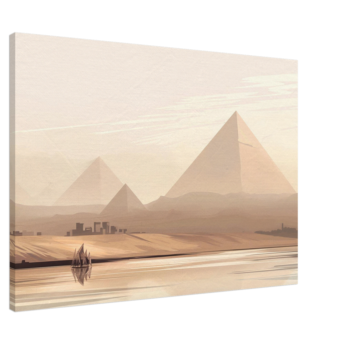Cairo Landscape - Canvas