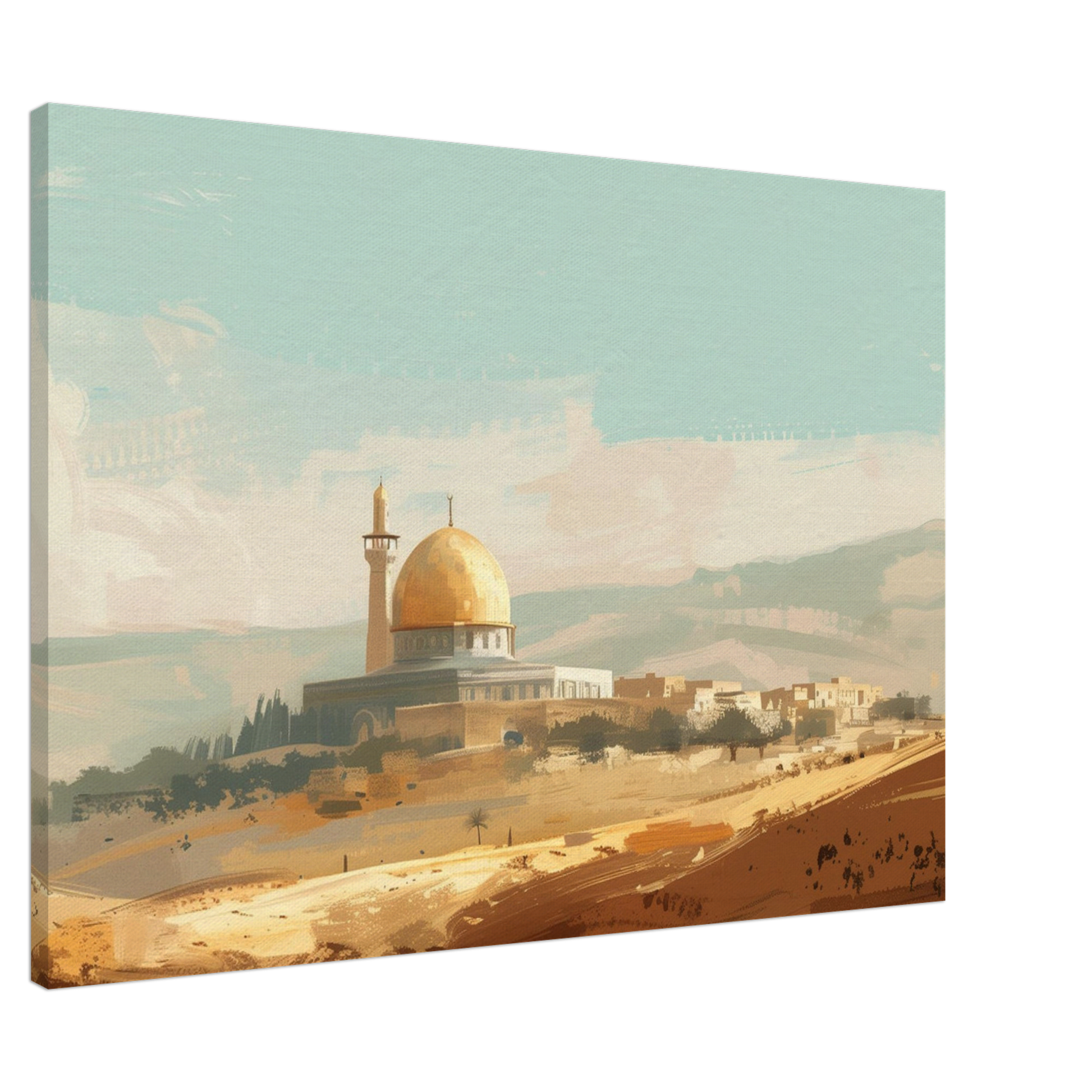 Palestinian Landscape – Canvas