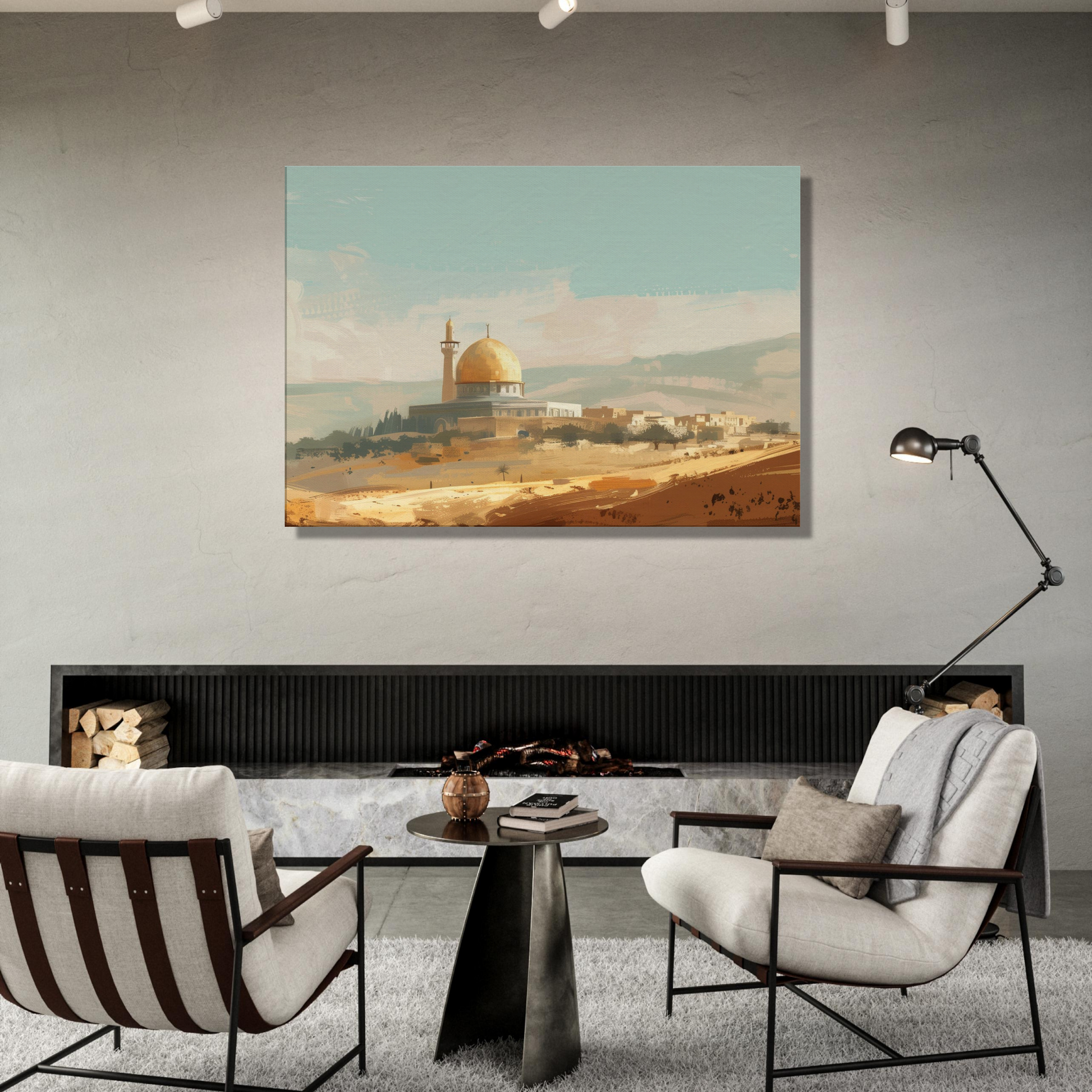 Palestinian Landscape – Canvas