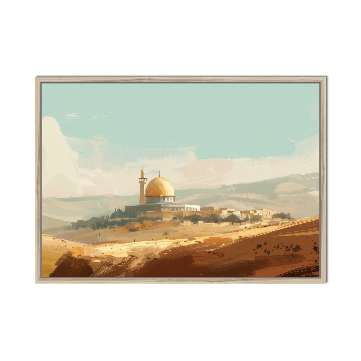 Palestinian Landscape – Canvas