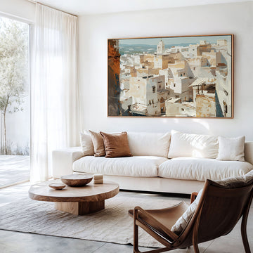 White - Tetouan Landscape - Canvas