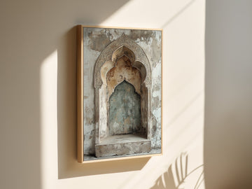 Islamic wall art UAE Dubai - premium framed canvas for Muslim homes