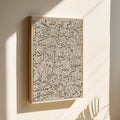 Taupe - Limited Edition Ayat Al Kursi Calligraphy - Framed Canvas