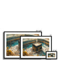 Stunning Kaaba Artwork – Premium Islamic Wall Art in Framed Poster - Neanour