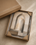 House of Tranquility protected canvas packaging with bubble wrap and corner guards